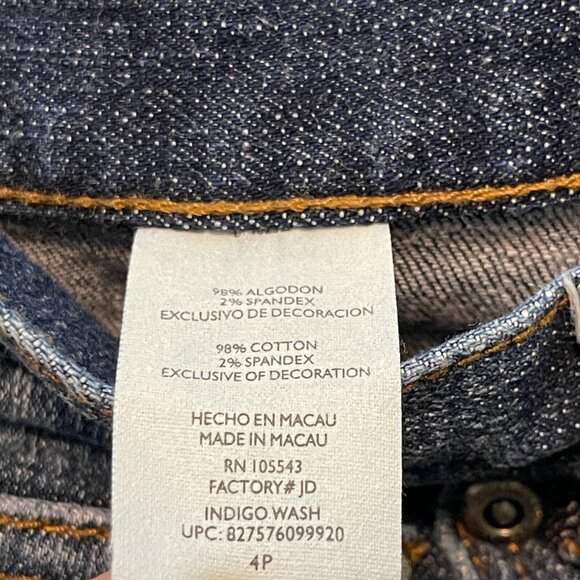 Women Y2K Hip Hop Rhinestone Indigo Low Rise Stretch Bootcut Flare Denim Jean 4P - Picture 10 of 11